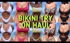 two piece try on haul at the beach with Jaaden Kyrelle