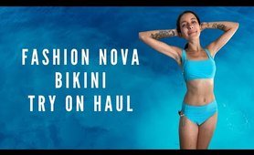 Fashion Nova two piece bathing suit Try On Haul!!!